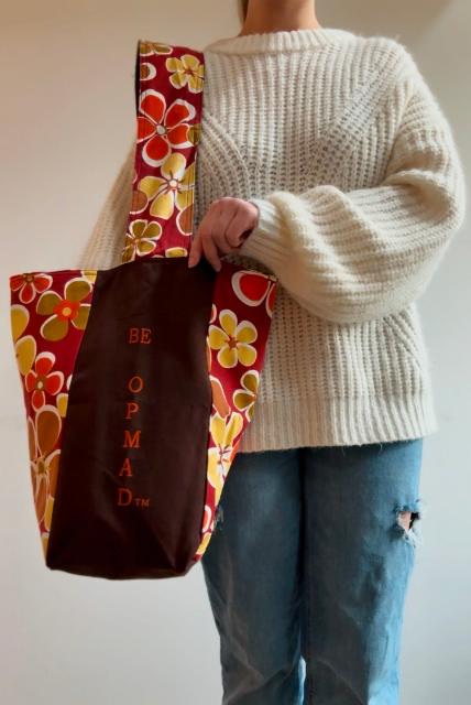 Red Floral Bag